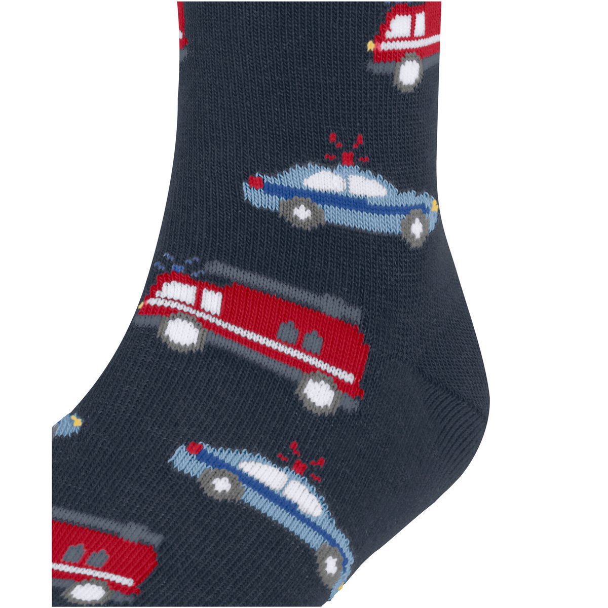 Chaussettes Police and Fire Cars space bleu, FALKE