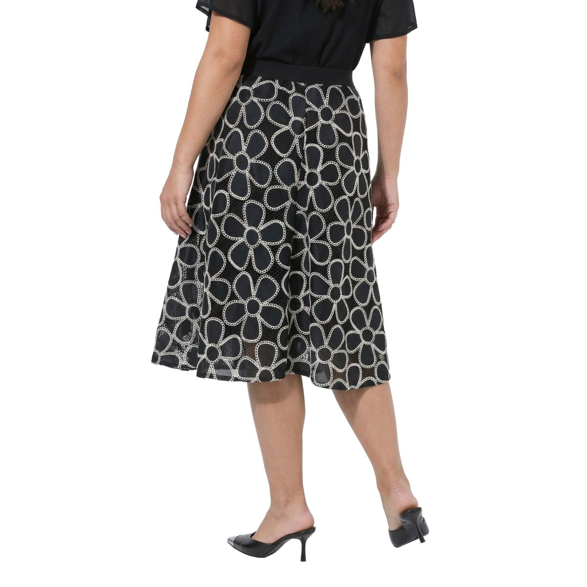 Robe en dentelle noir, ULLA POPKEN