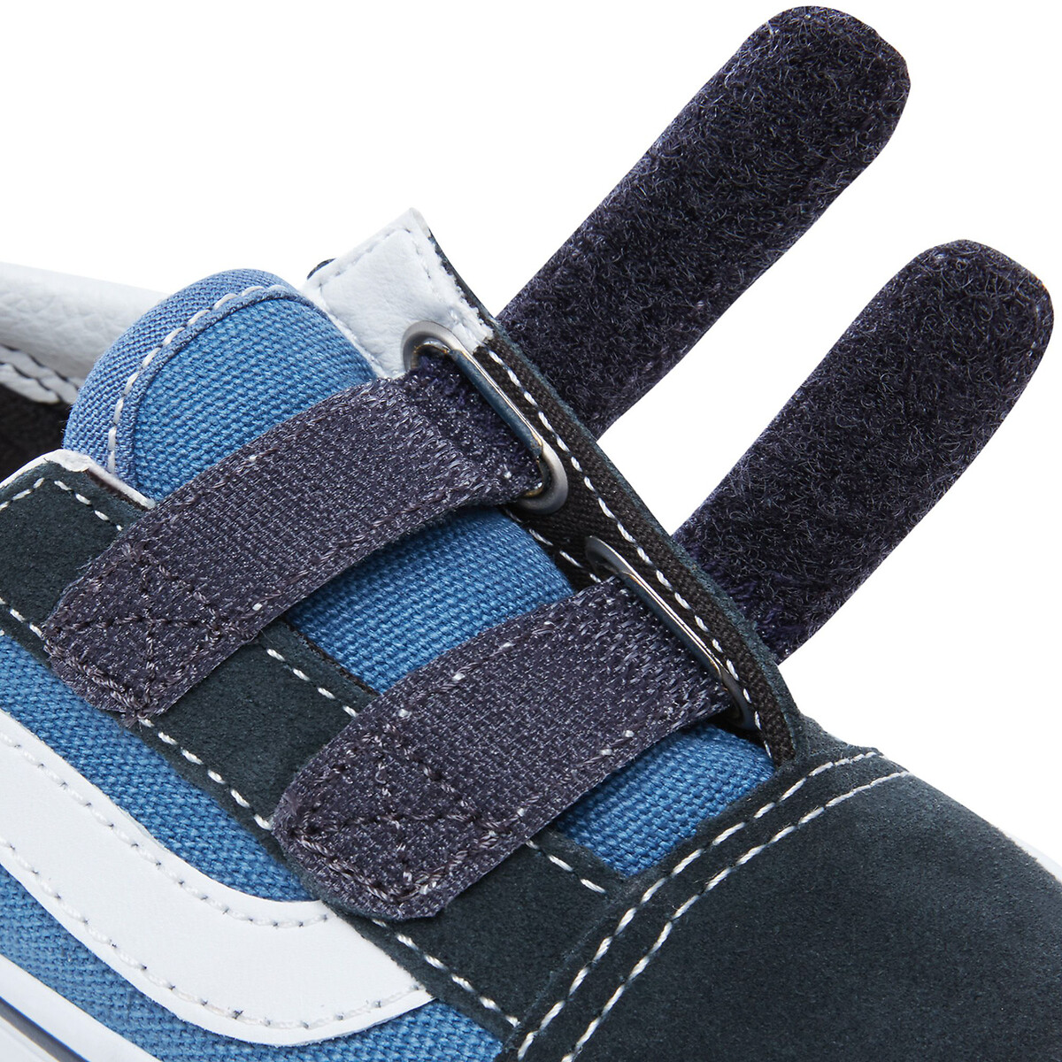 Baskets basses à scratch TD Old Skool V bleu/noir, VANS