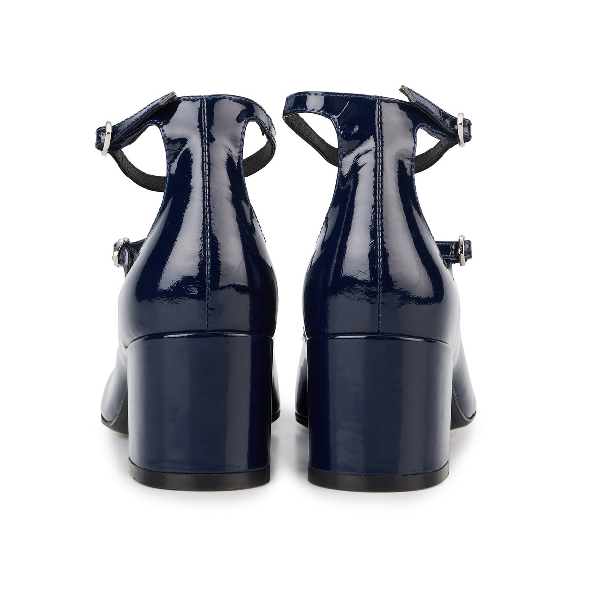 Babies Sofia Cuir Brillant Bleu Navy navy, BONS BAISERS