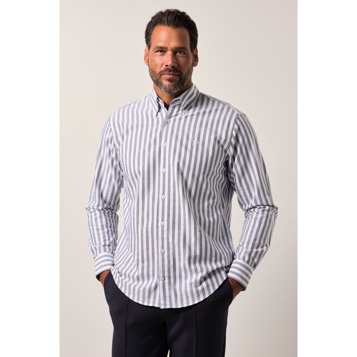 Chemise Oxford marine foncé, JP1880