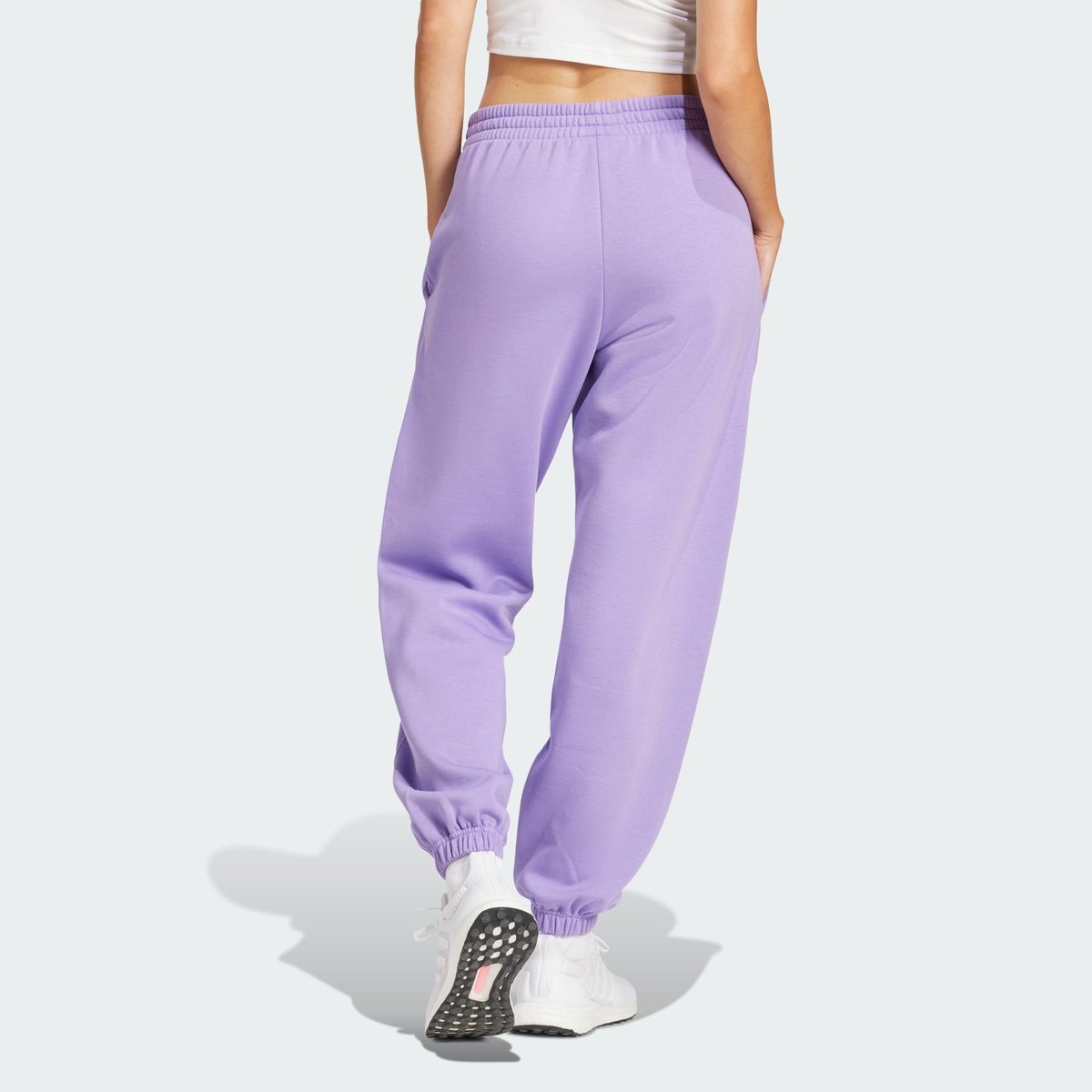 Pantalon À Revers French Terry 3 Bandes Essentials Pantalon À Revers French Terry 3 Bandes Essentials black / white, ADIDAS SPORTSWEAR