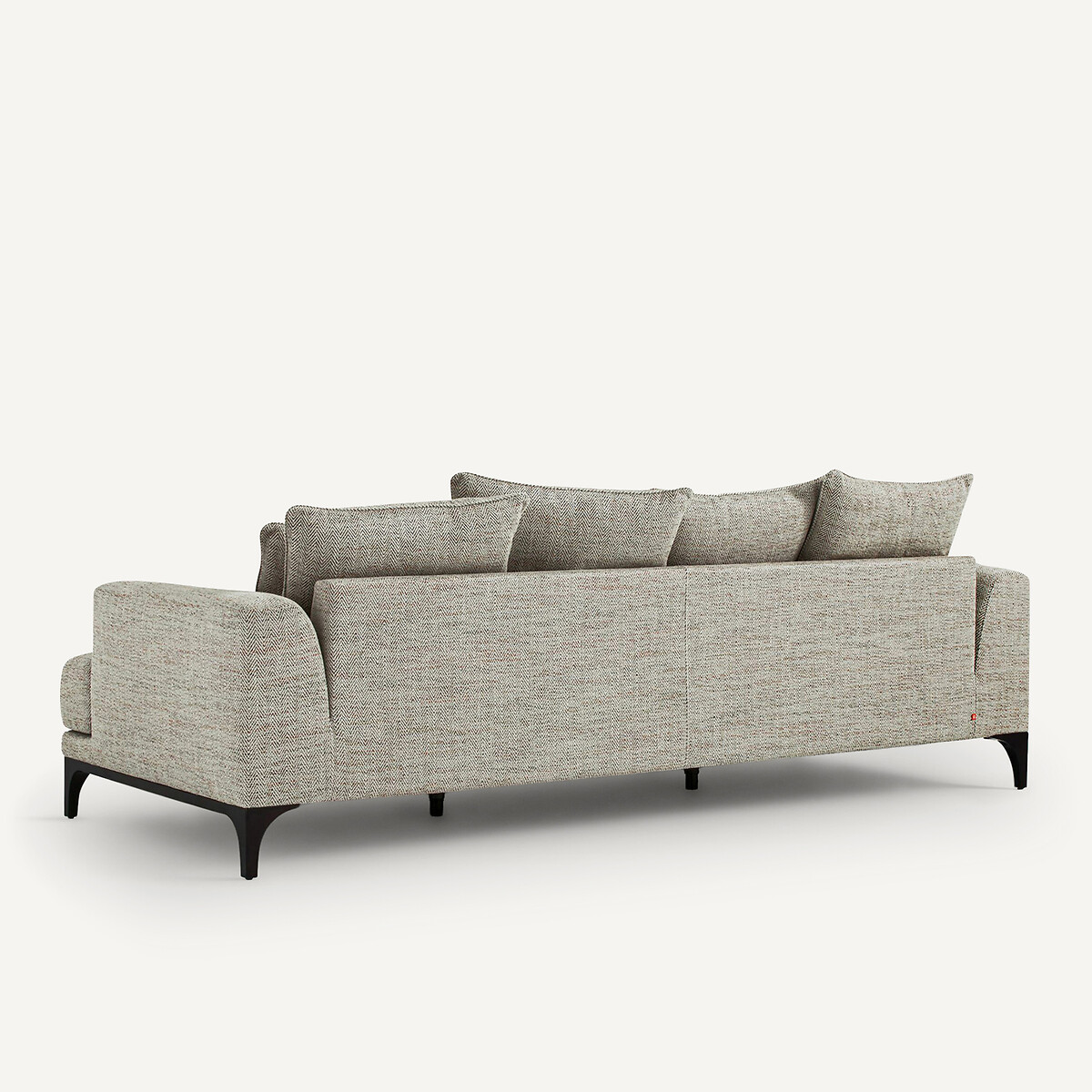 Zetel in gespikkelde keperstof, Armento linnen, AM.PM