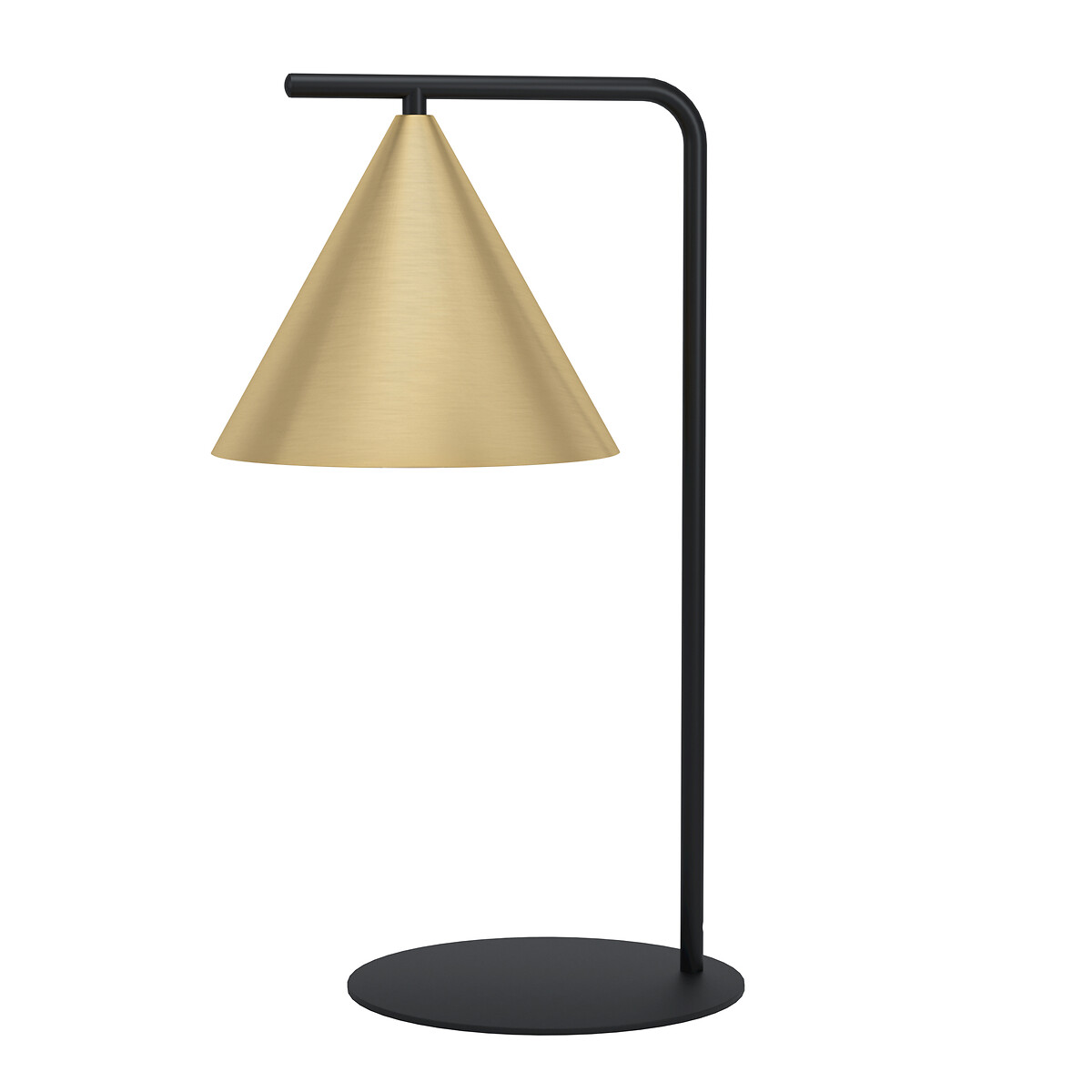 Candeeiro de mesa Narices, EGLO preto/dourado, EGLO
