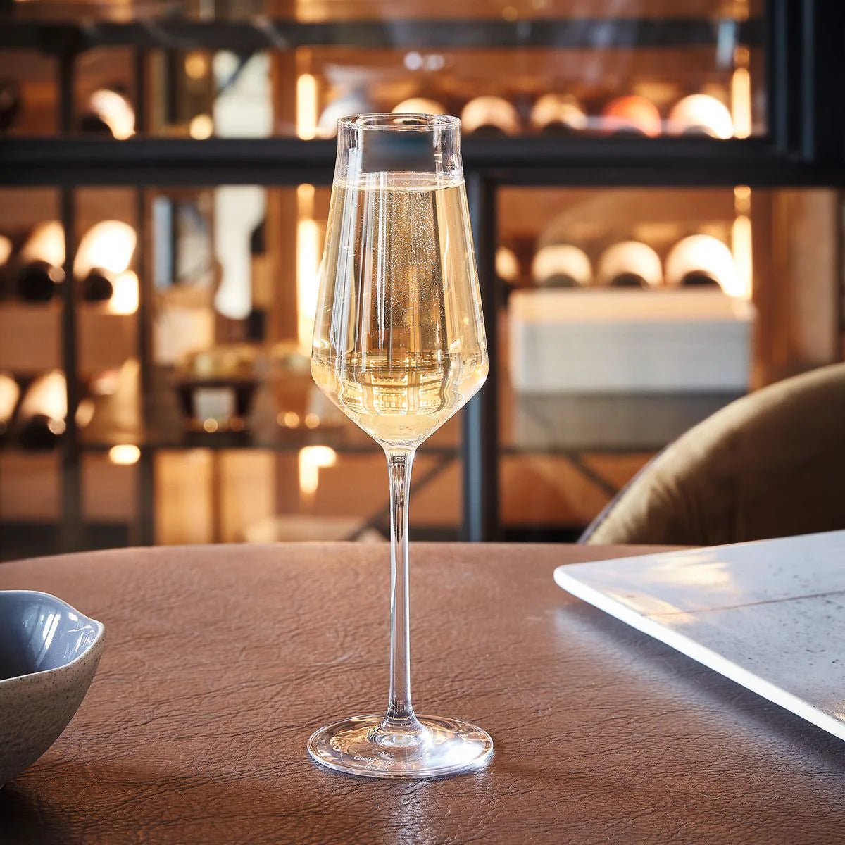 6 flûtes à champagne 21cl -REVEAL UP transparent, CHEF&SOMMELIER