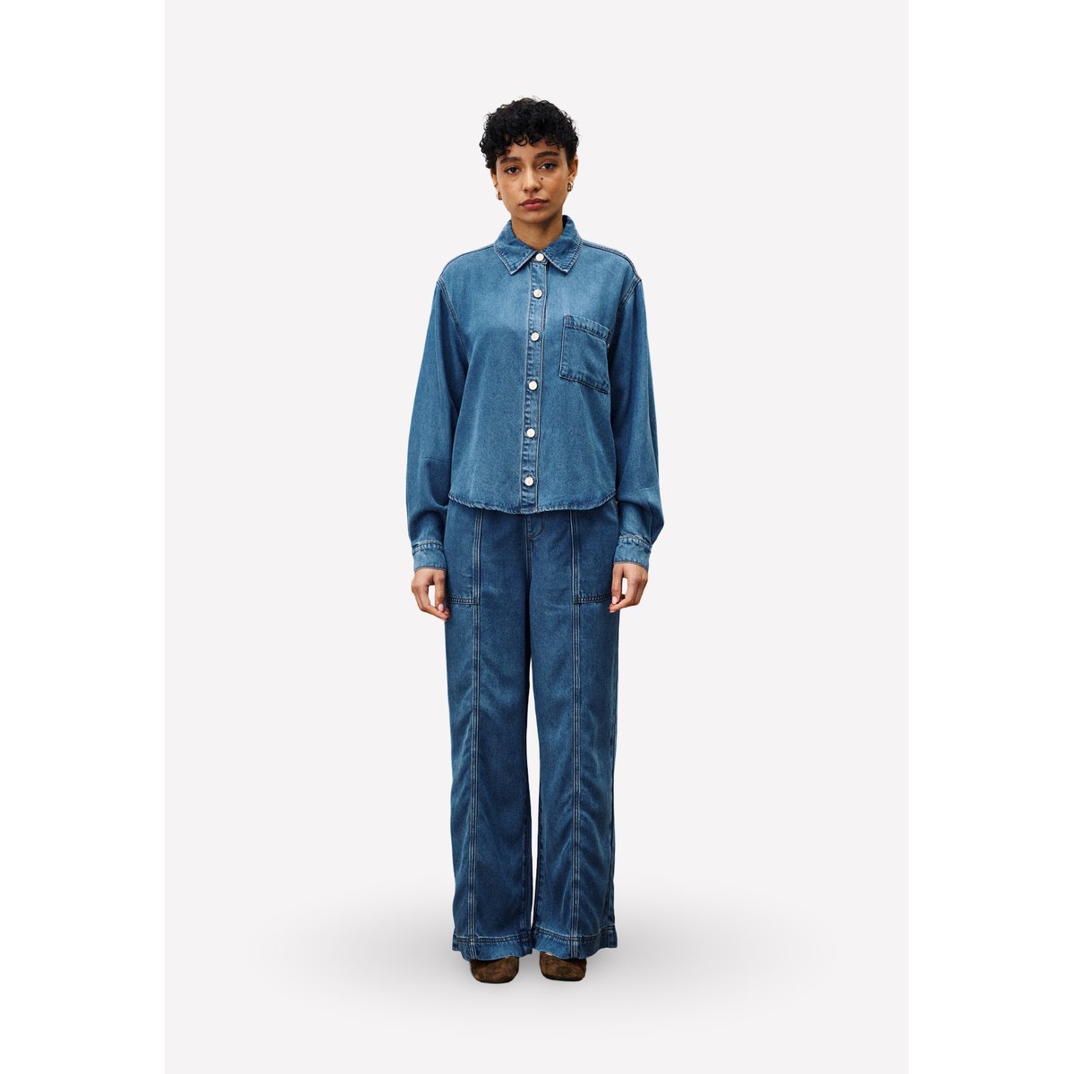 Chemise MELISSE bleu jean, FRNCH