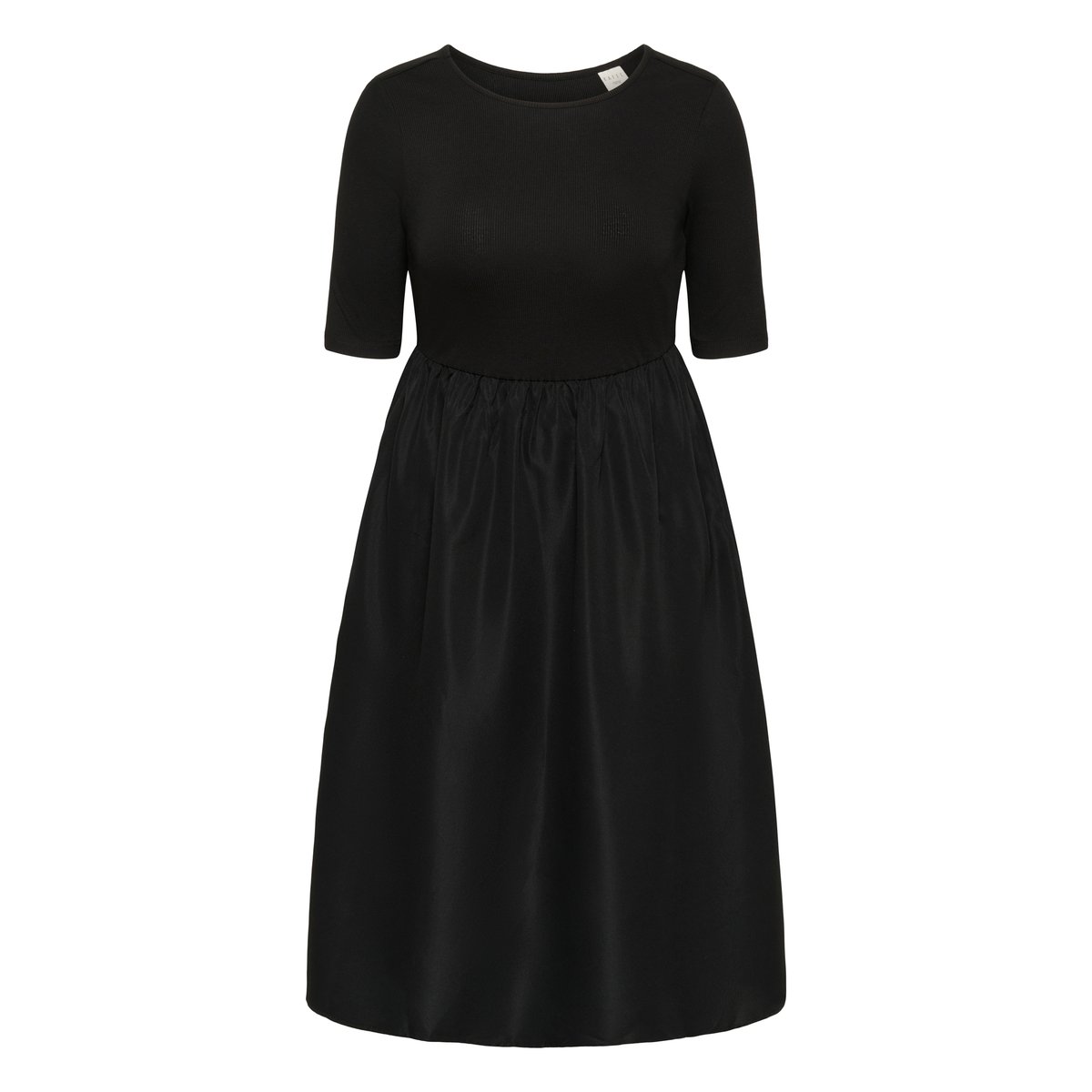 Robe noir black deep, KAFFE CURVE