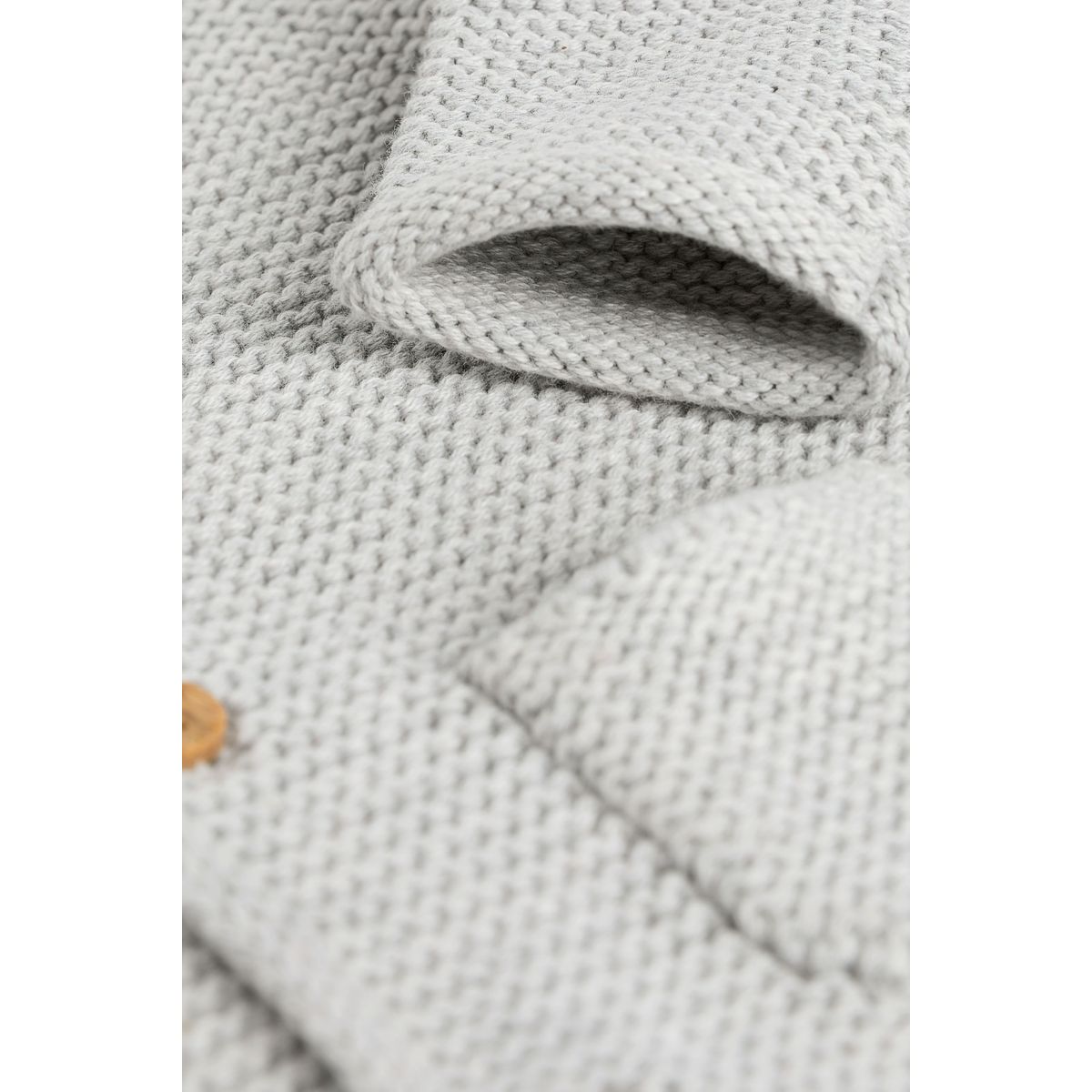 Cardigan à capuche en maille pour bébé gris, NEXT