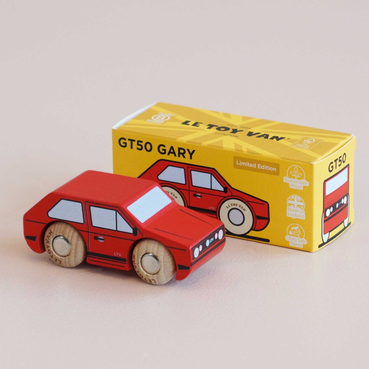 Mini voiture Gary No 8 rouge, LE TOY VAN