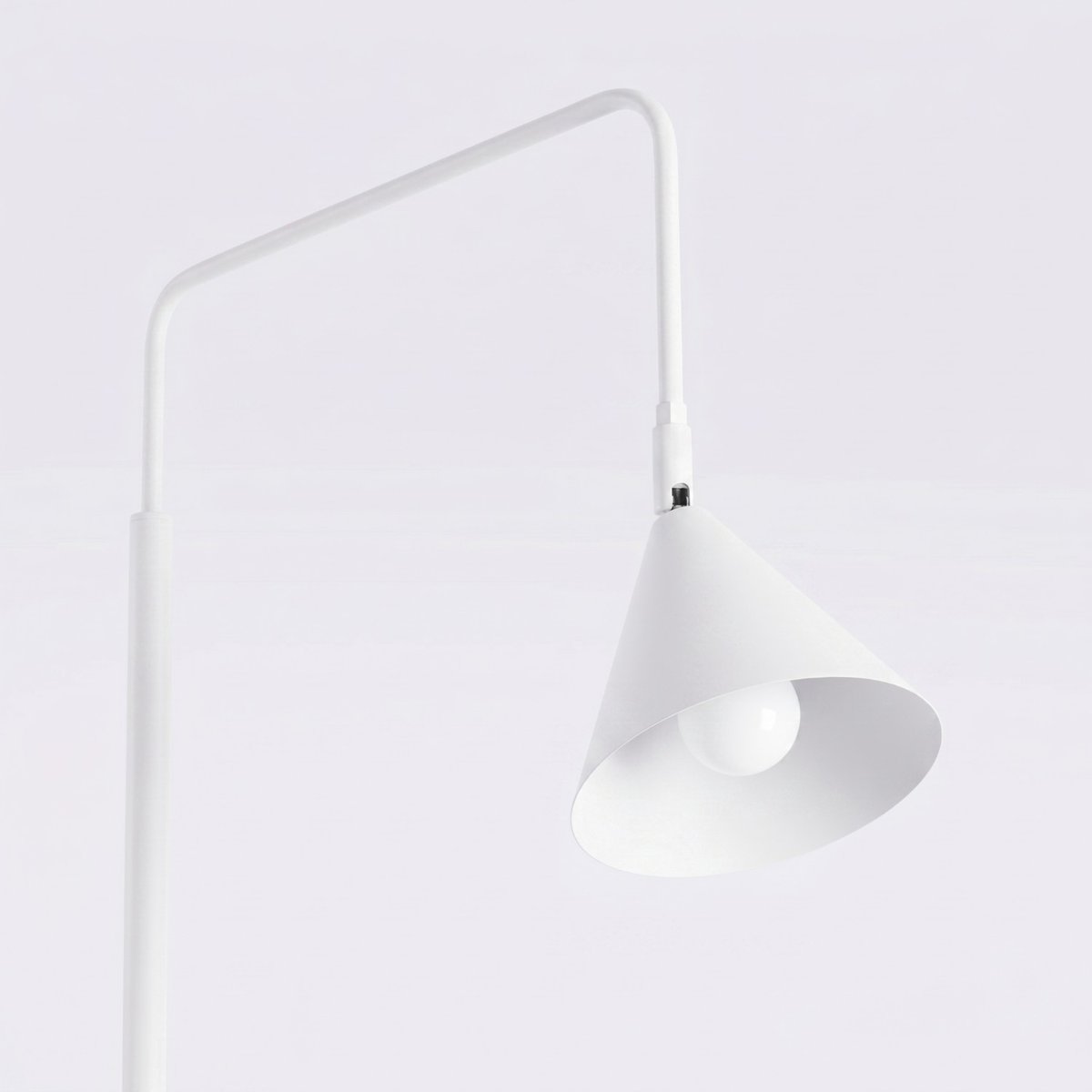 Lampadaire Blanc E14 1 NOX blanc, EDEN