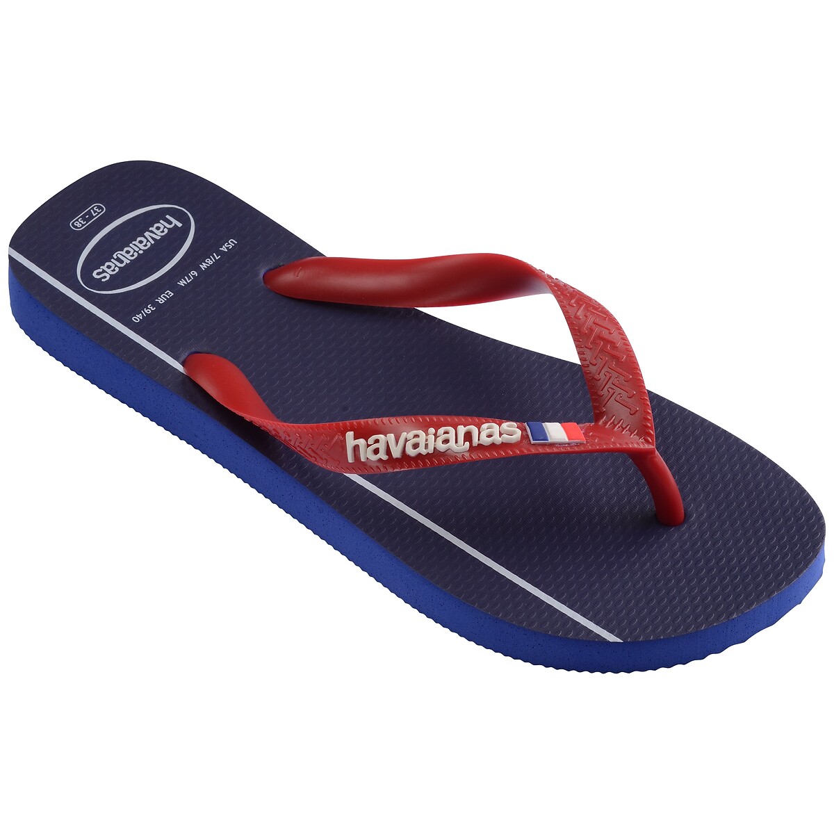 Chanclas de la Copa del Mundo de Hav. Nations France azul/blanco/rojo, HAVAIANAS