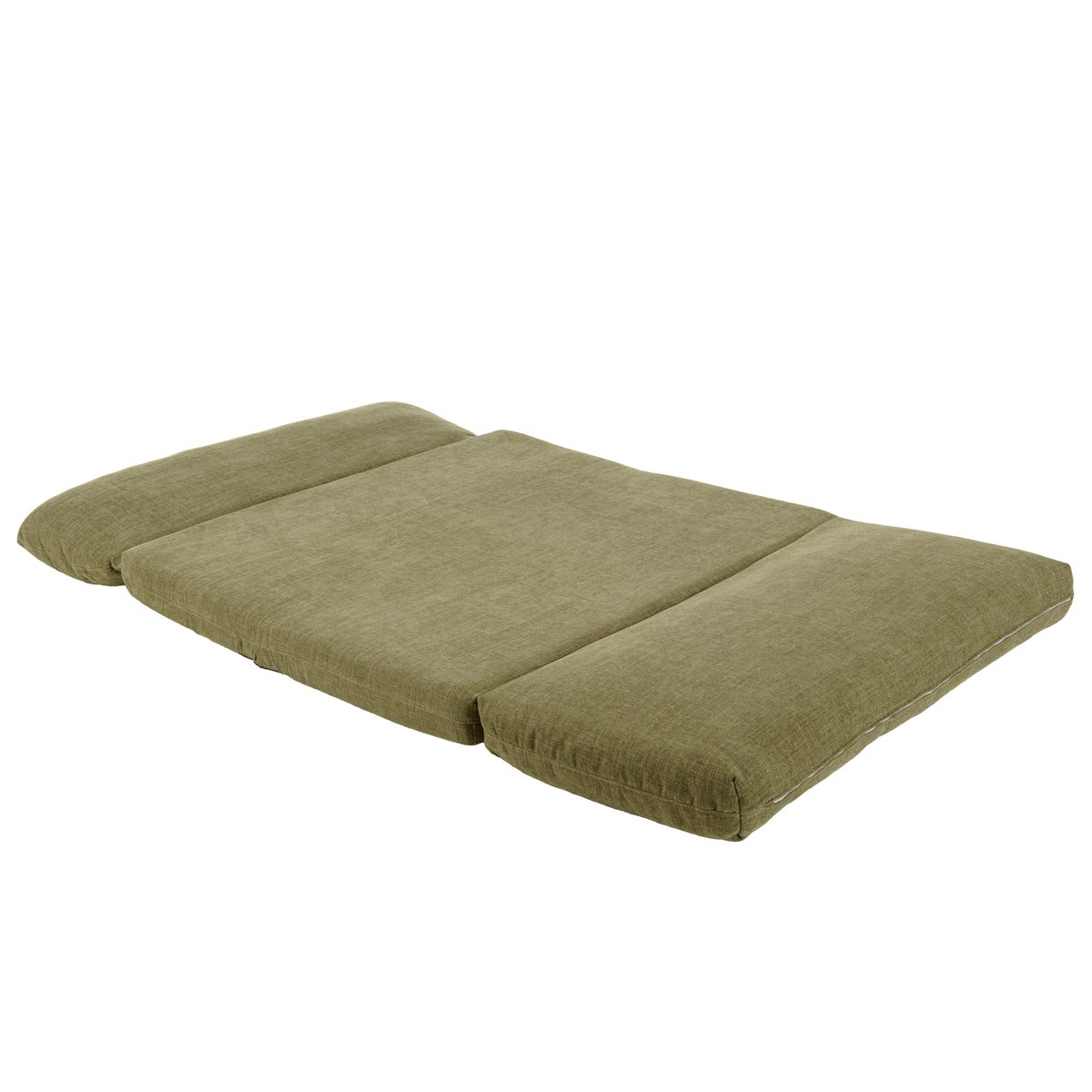 Chauffeuse 2 places convertible en tissu ASTORI vert, PIER IMPORT