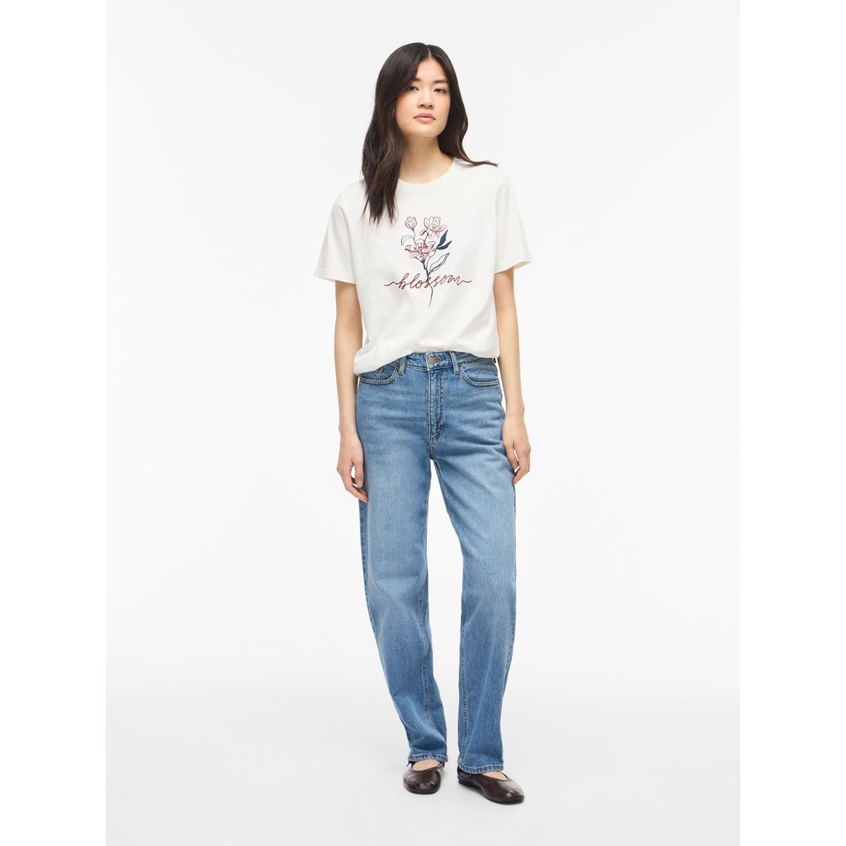 T-Shirt blanc - snow white1, VILA