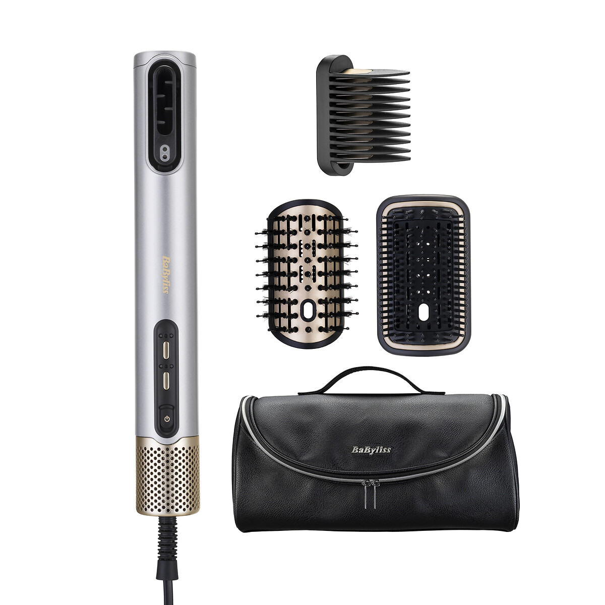 Secador de cabelo com varinha de ar bege, BABYLISS