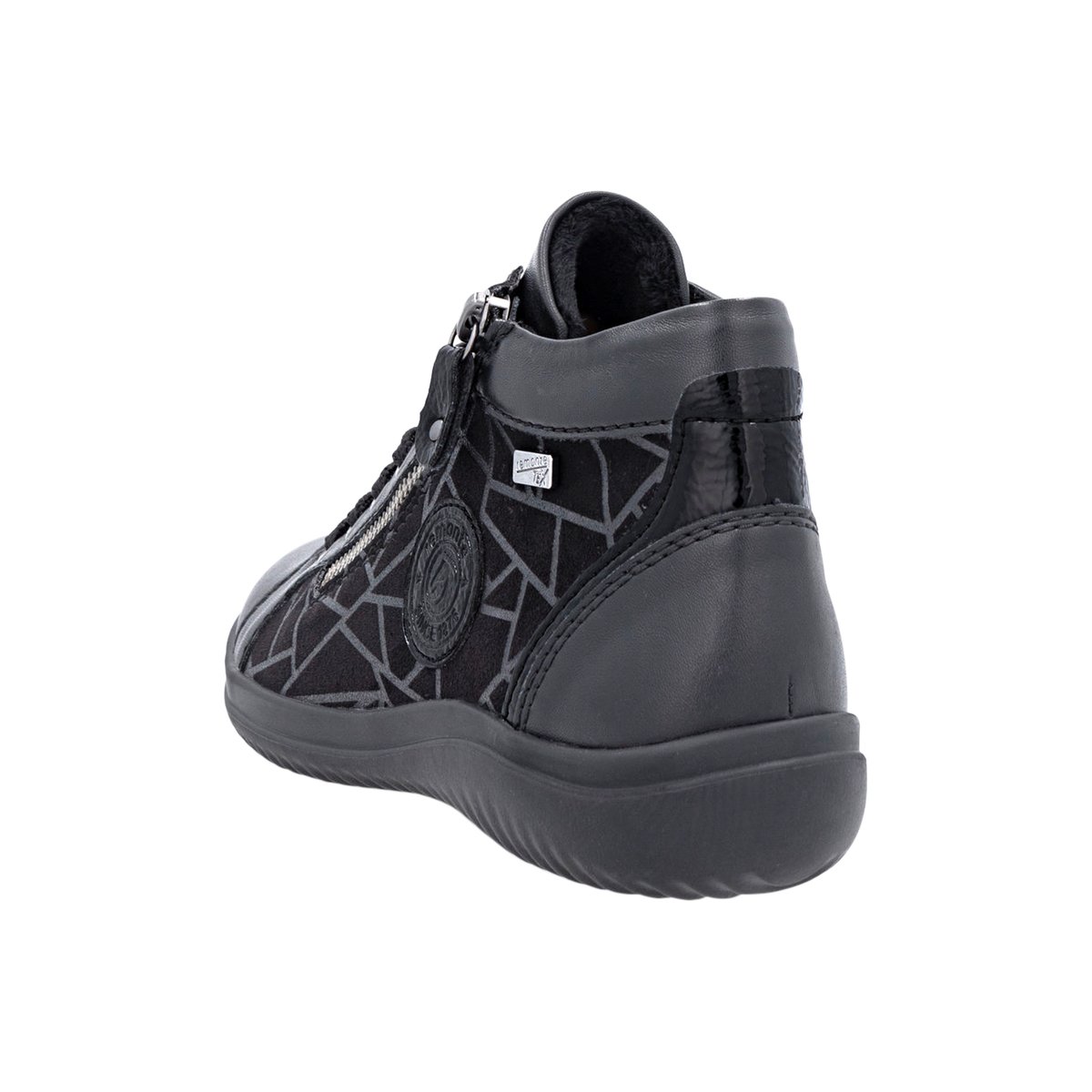 Basket Montante à Lacets Fino noir, REMONTE