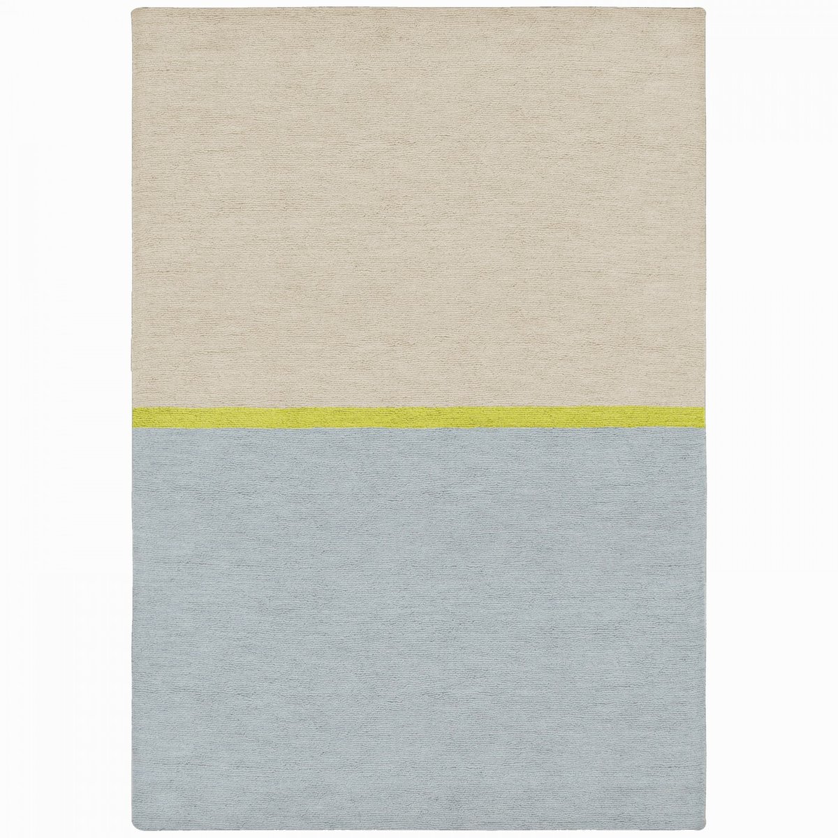 Tapis Menta 160 x 230 cm bleu, beige, lime, REMEMBER
