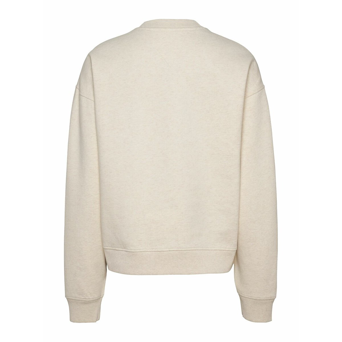 Felpa girocollo beige, TOMMY JEANS