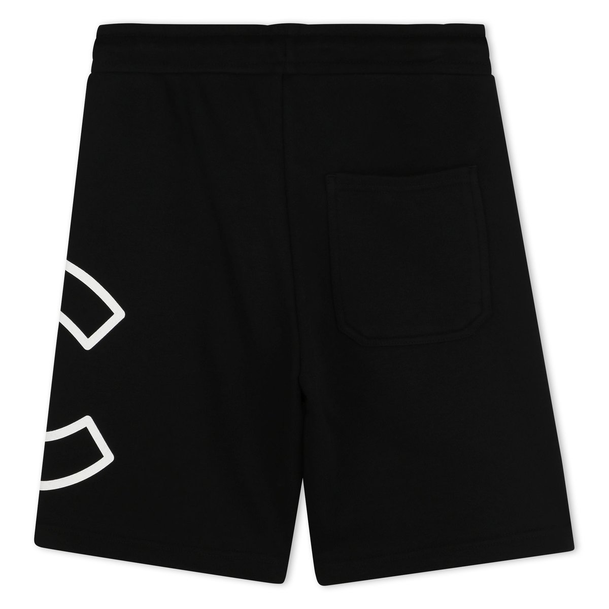 Bermuda con vita elasticizzata black, MARC JACOBS