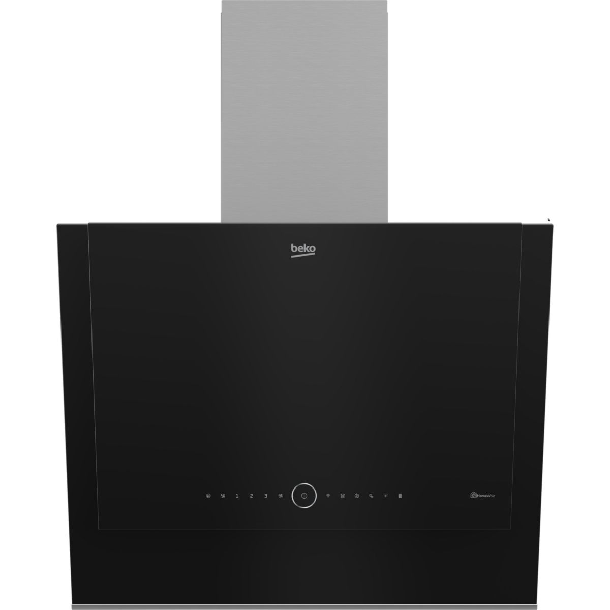 Hotte décorative murale inclinée BHCA67841BBHSI couleur unique, BEKO