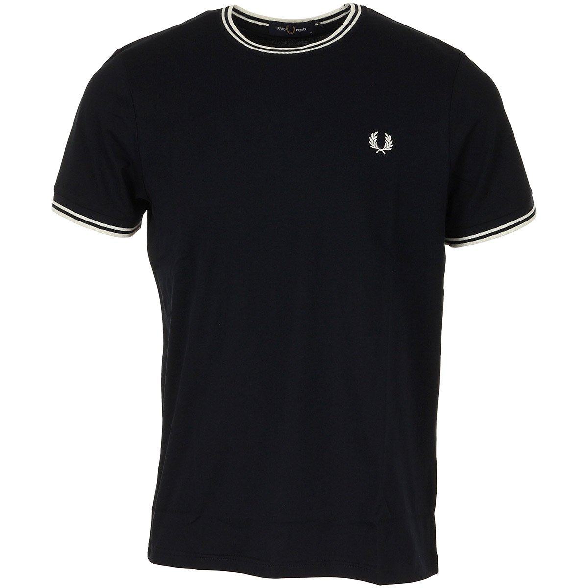 TWIN TIPPED T-SHIRT navy, FRED PERRY