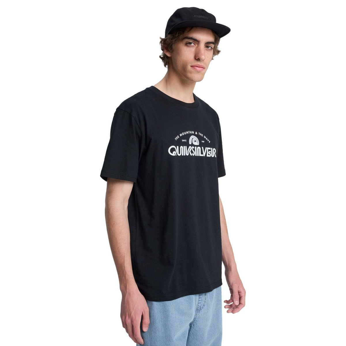T-Shirt à manches courtes EV VISTA noir black, QUIKSILVER