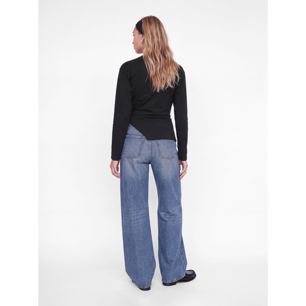 Top Asymétrique black 1, JJXX