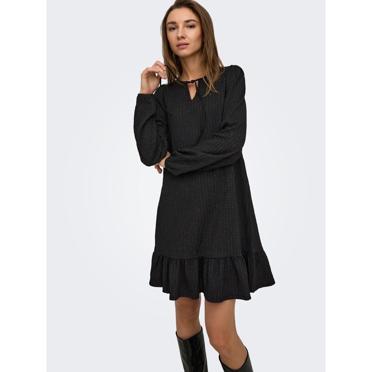 Robe noire - black, ONLY
