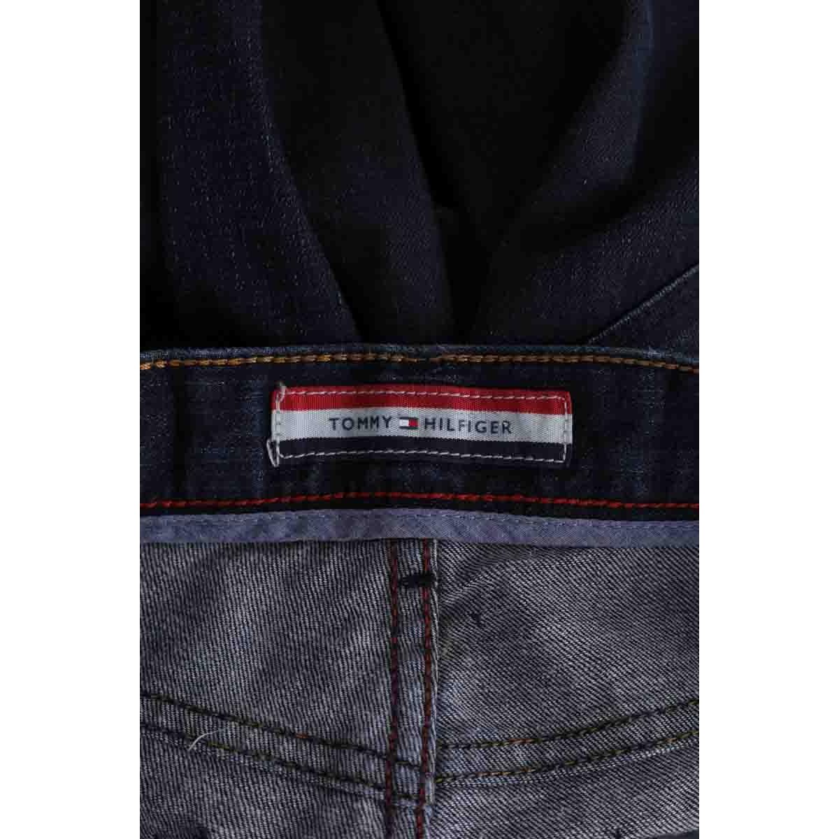 Jean slim - Très Bon État marine, TOMMY HILFIGER