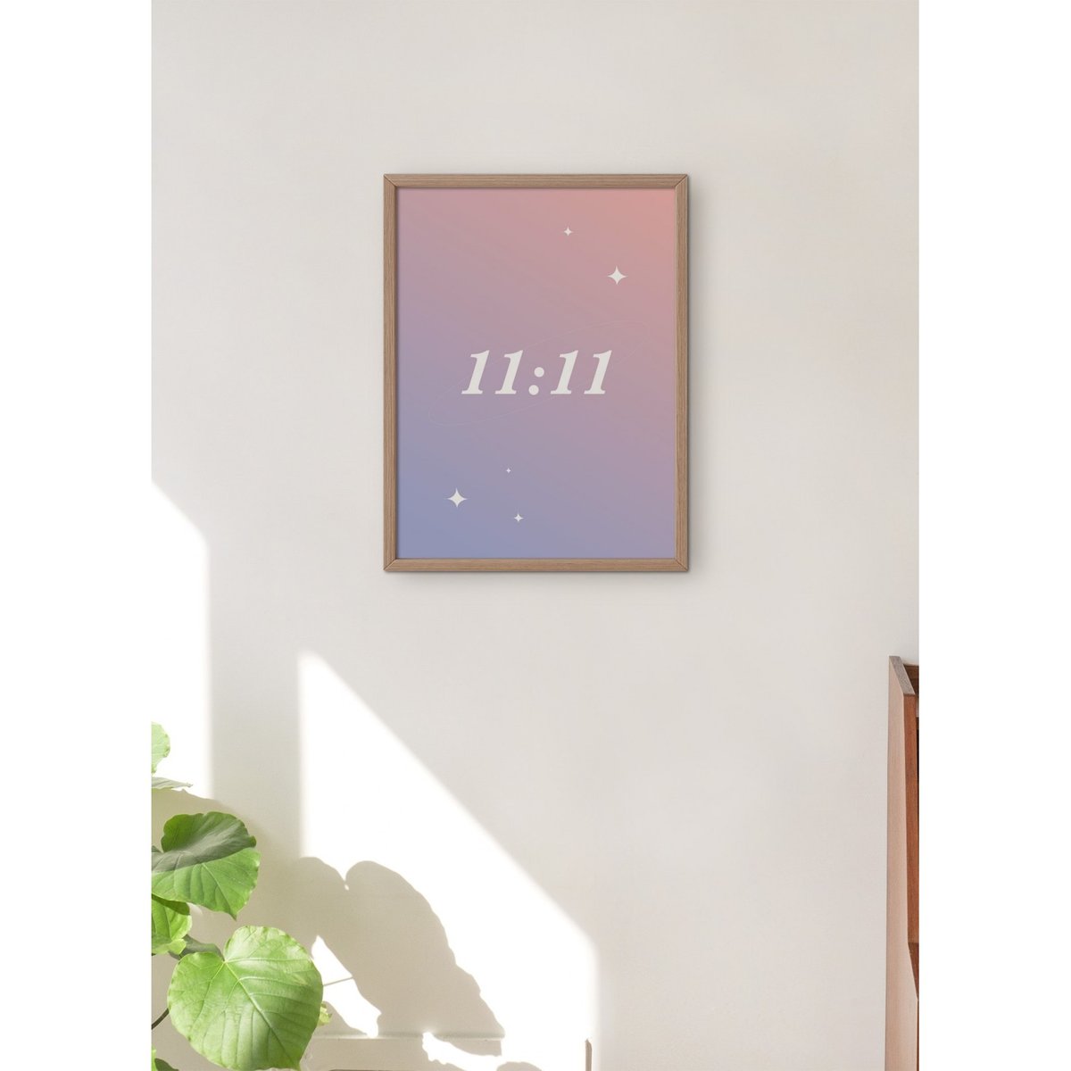 Affiche 11h11 blanc, L'AFFICHERIE