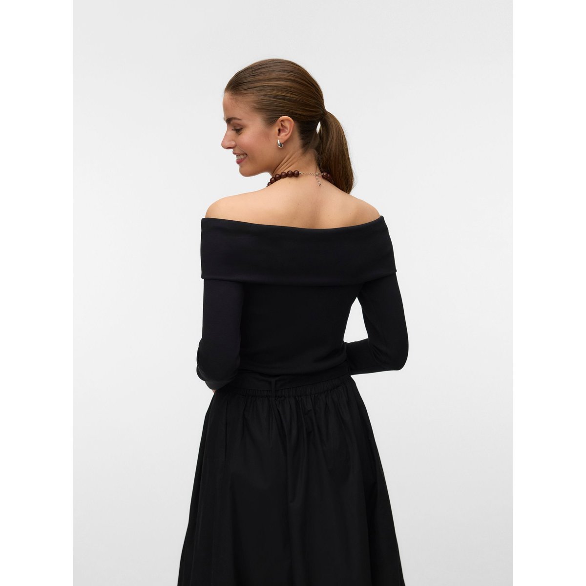 Haut À Épaules Dénudées black 1, VERO MODA