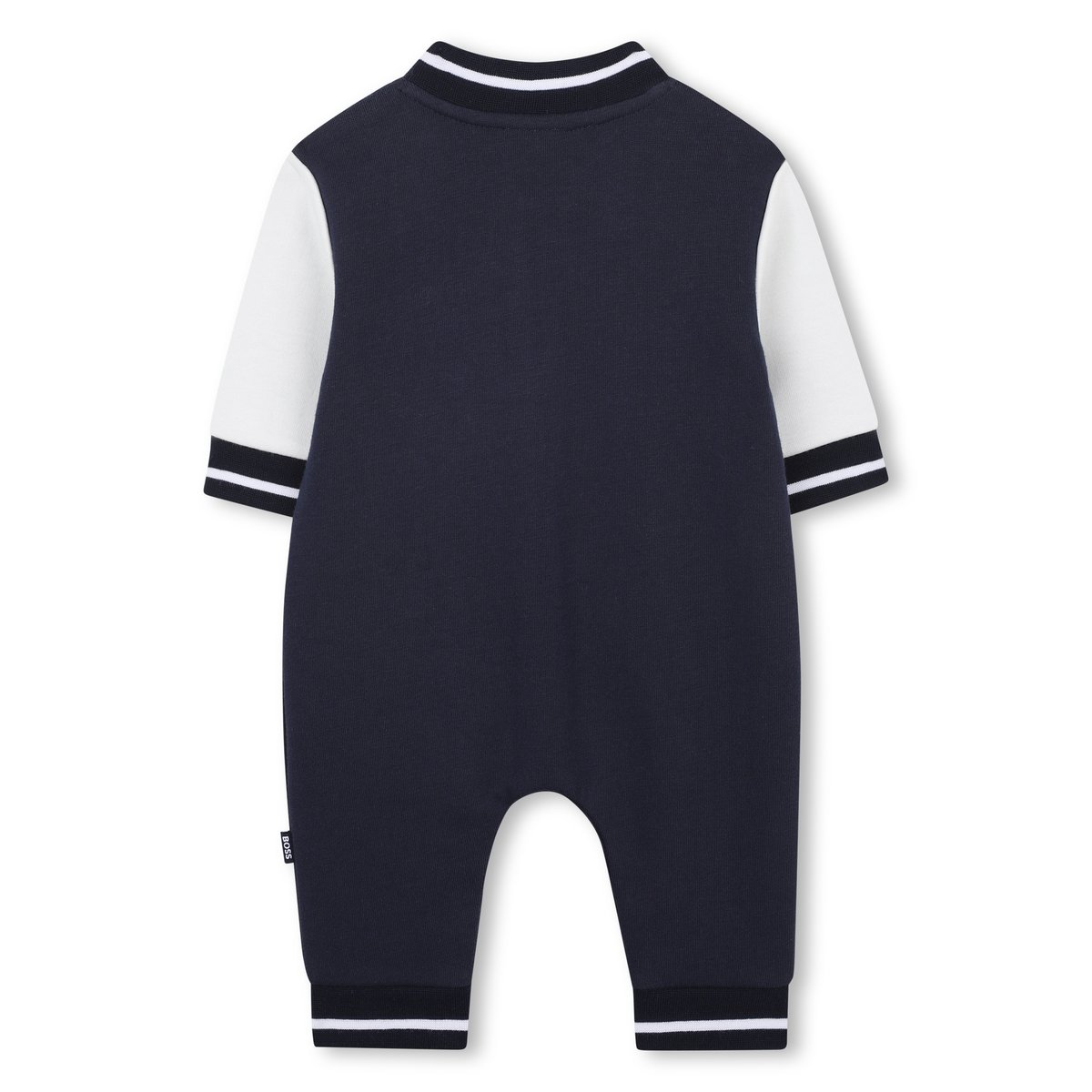 Combinaison en coton bleu cargo, BOSS KIDSWEAR