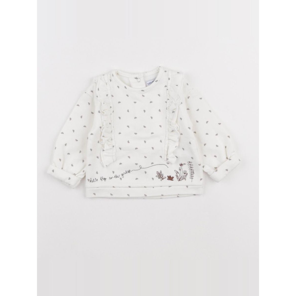 Sweat - Très bon état beige, VERTBAUDET
