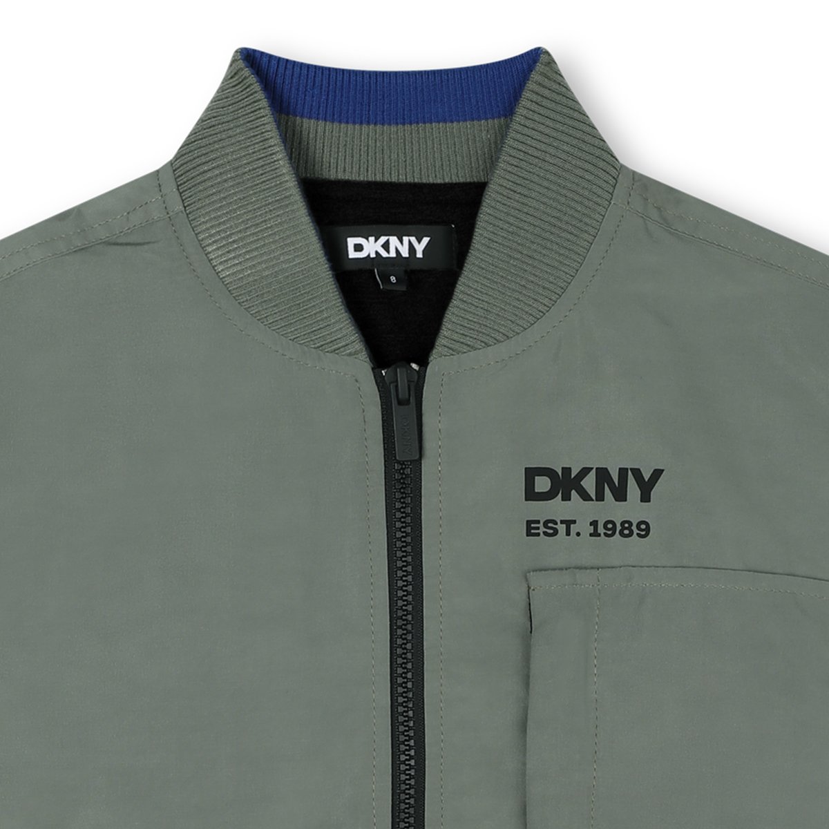 Veste avec fermeture éclair raisin, DKNY
