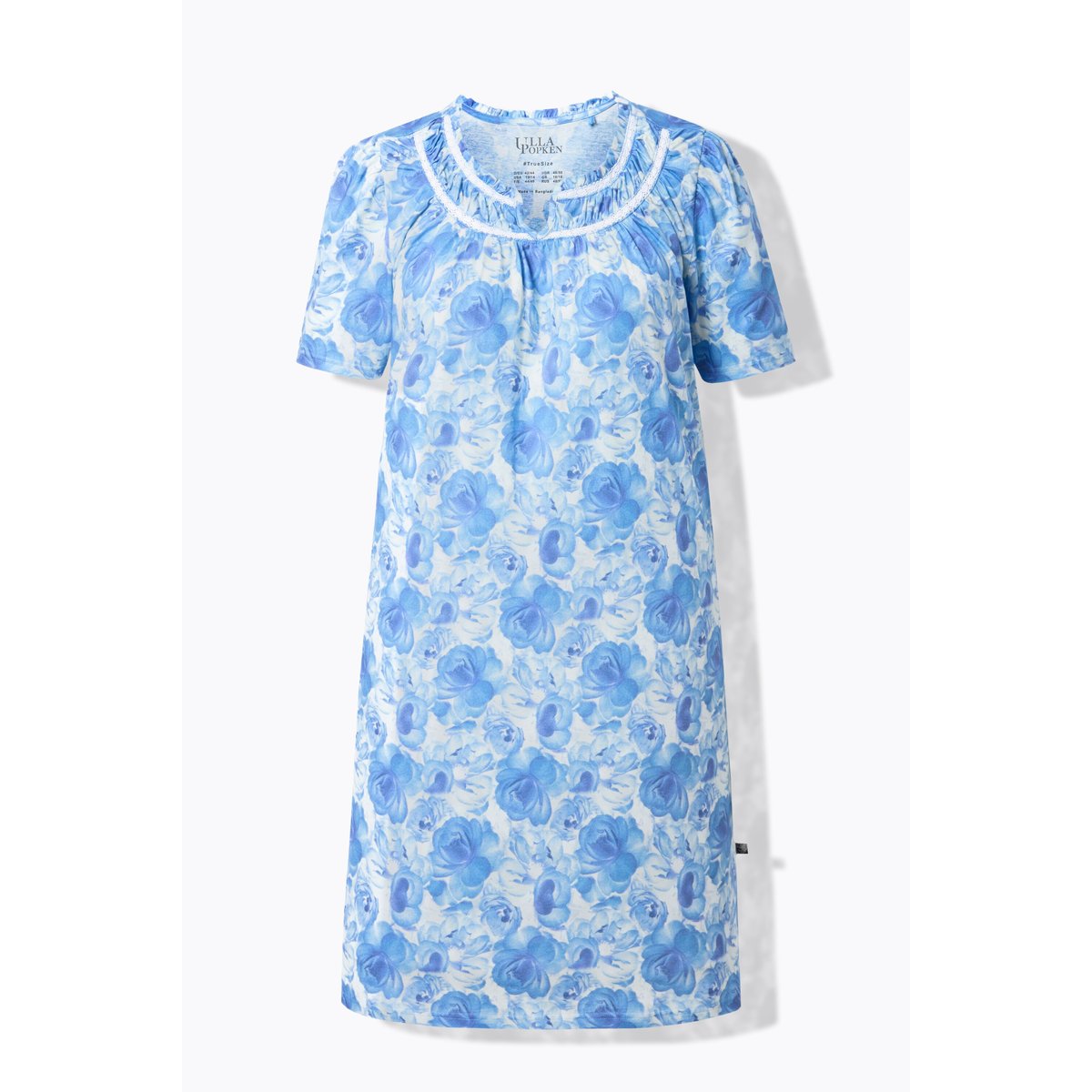 Chemise de nuit motif rose bleu ciel, ULLA POPKEN