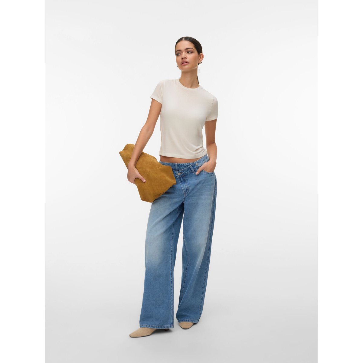 T-Shirt snow white, VERO MODA