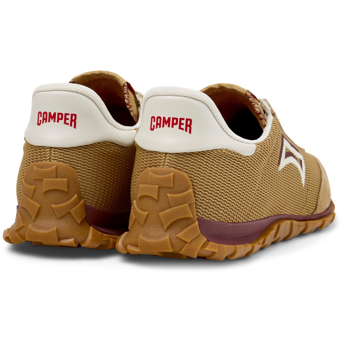 Baskets Drift Walk Cuir daim marron moyen, CAMPER
