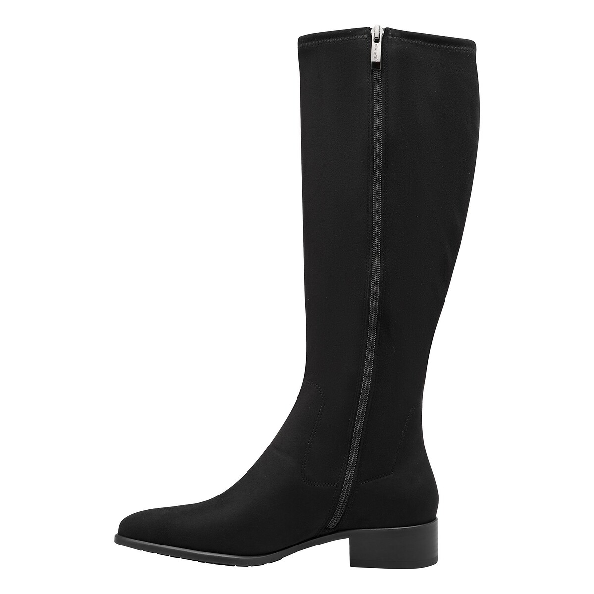 Botas con puntera afilada negro, TAMARIS