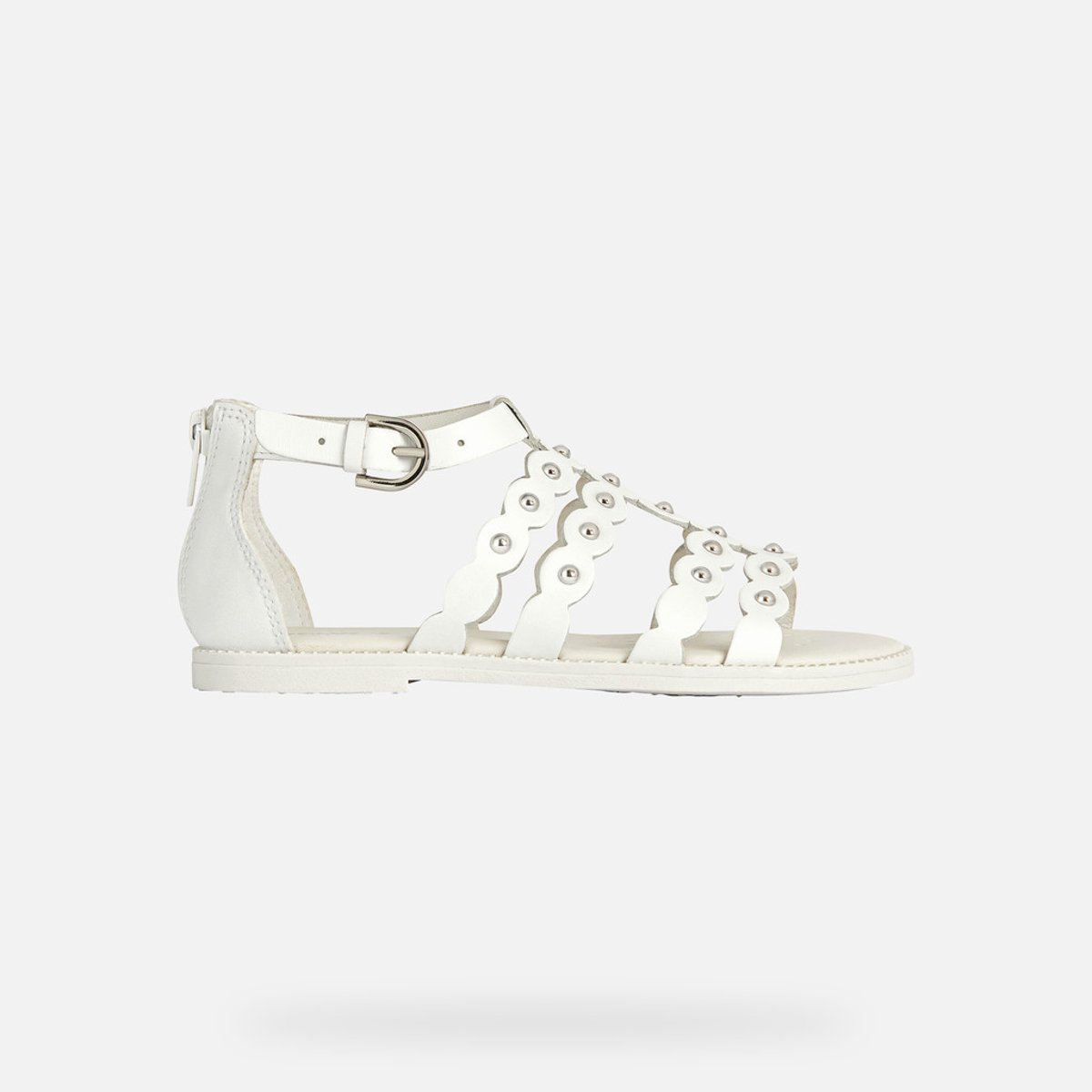 Sandales JR SANDAL KARLY blanc, GEOX