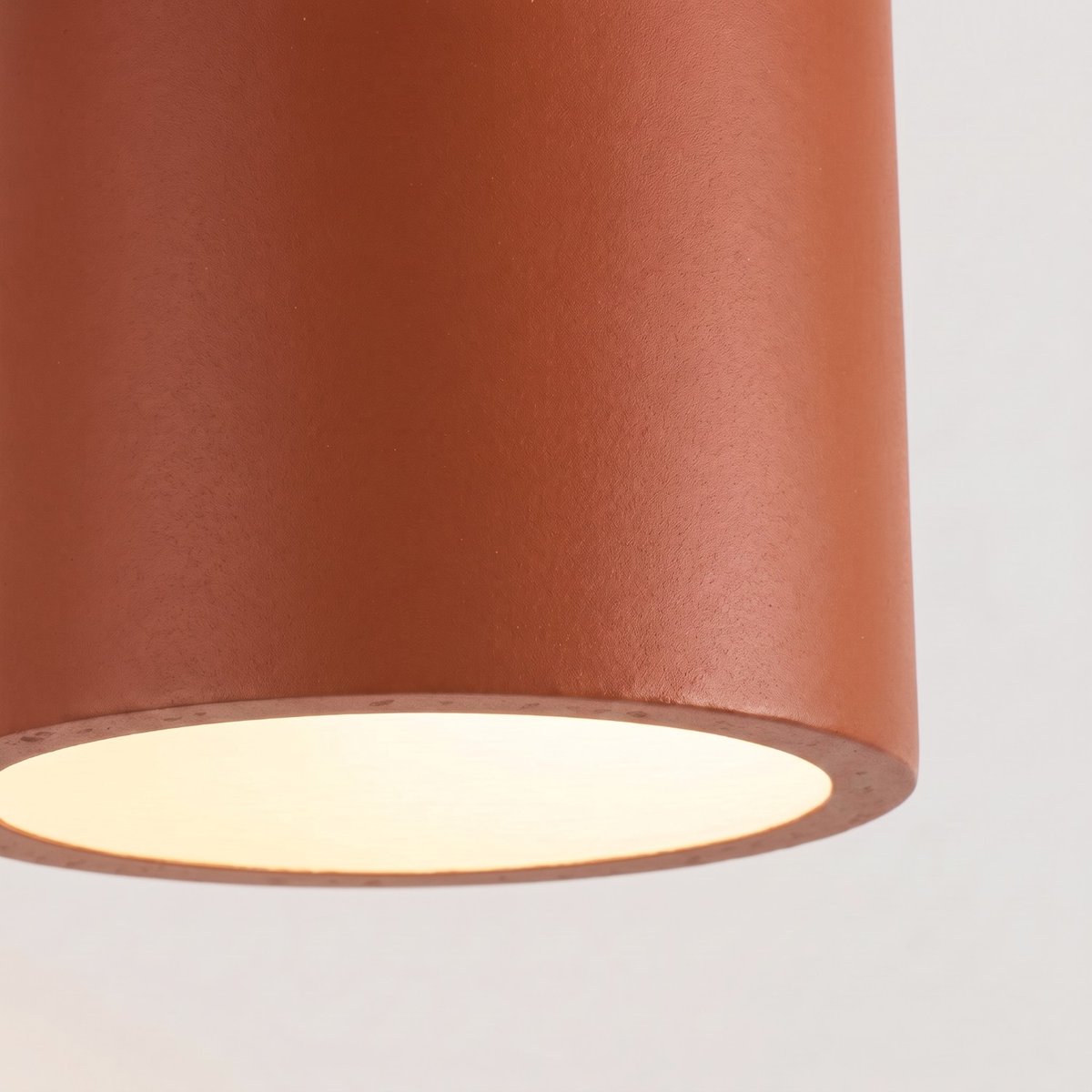 Applique murale Aluminium Ocre Rouge G9 1 Orbis ocre rouge, EDEN