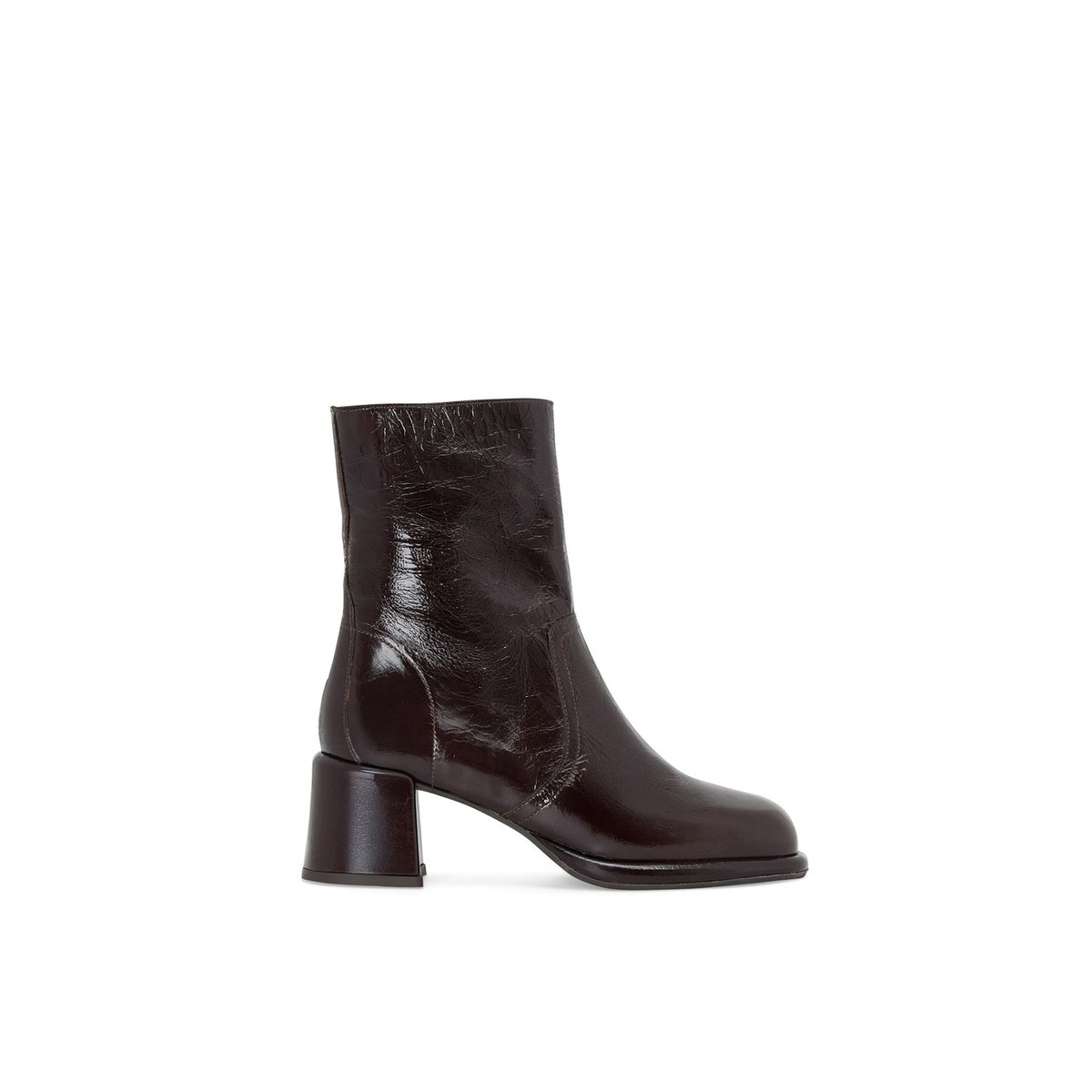 Boots À Talon en cuir MYSTIC cafe, MELLOW YELLOW