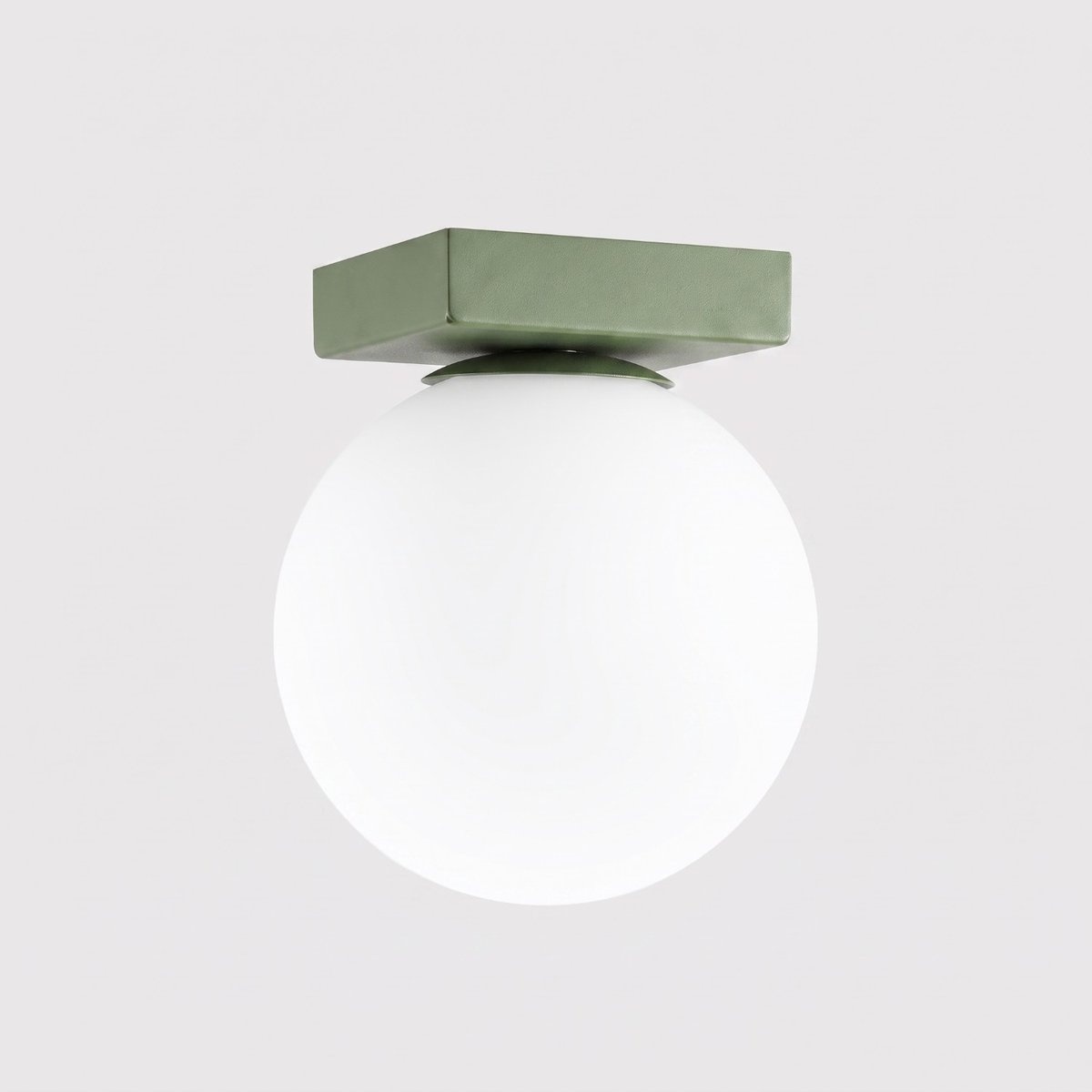 Plafonnier Acier Vert Olive G9 1 Yoli vert olive, EDEN