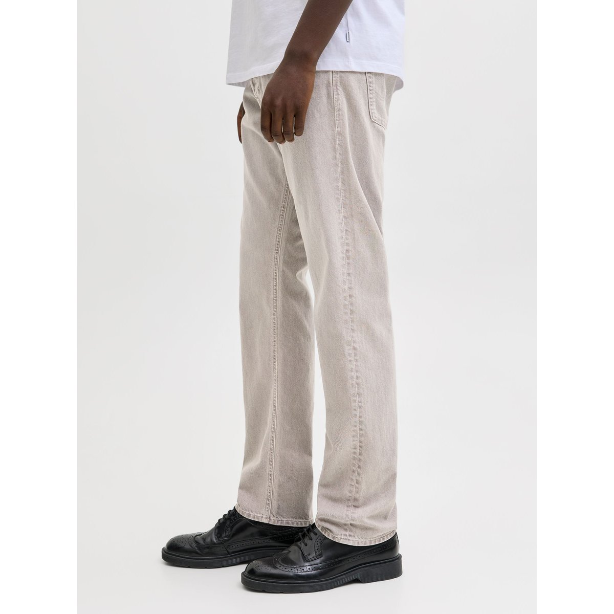 Jean Coupe Décontractée grise - titanium 1, JACK & JONES