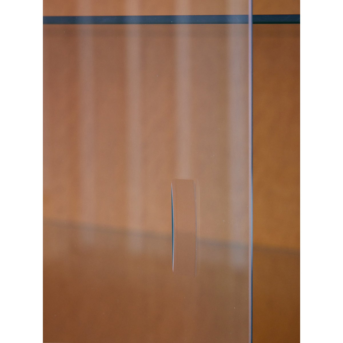 Vitrine scandinave en bois Victoria N°1352 - Bon état bois clair, DEBONGOUT