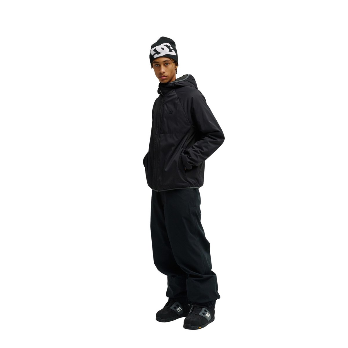 Veste chaude technique STORM DIVISION INSULATOR. noir black, DC SHOES