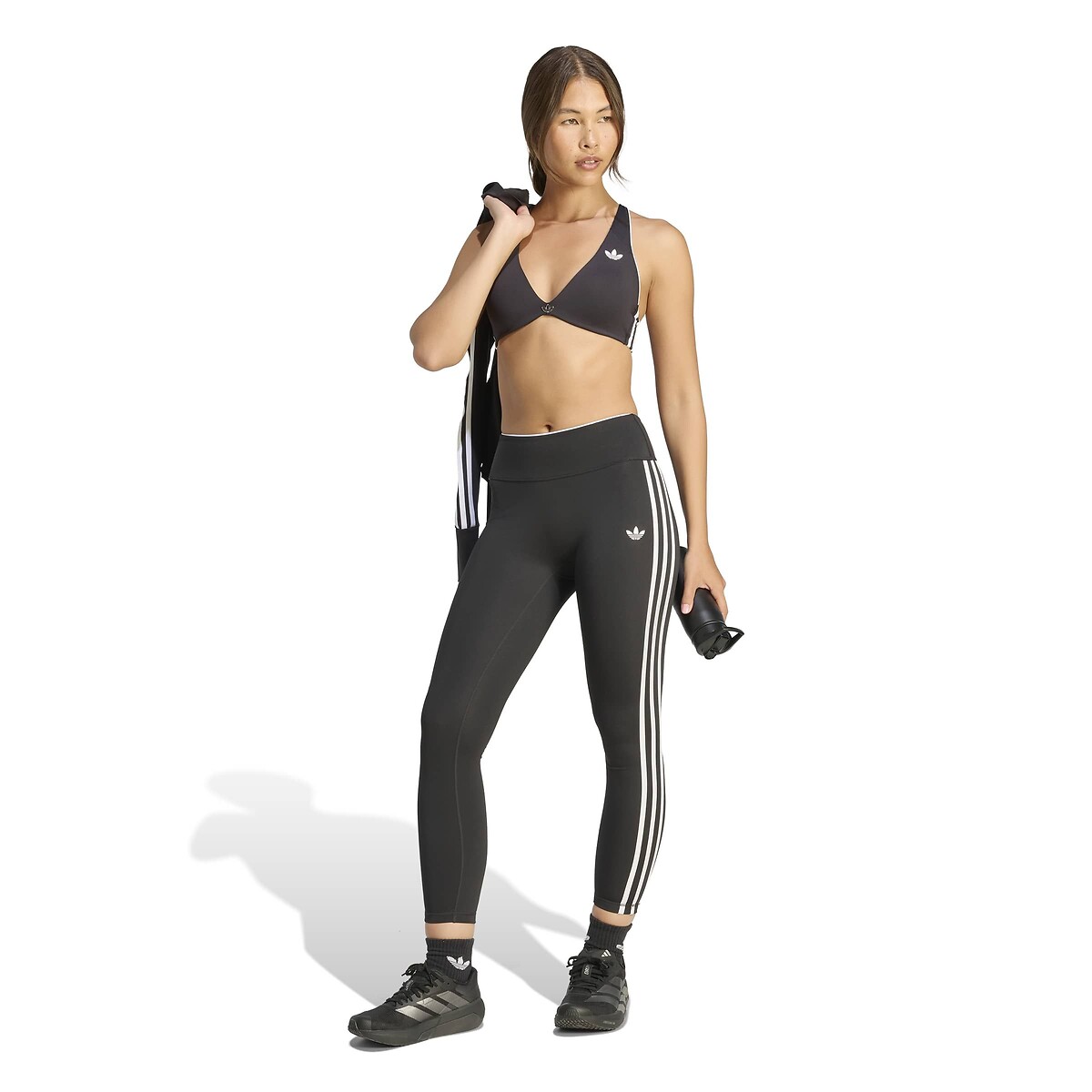 Legging de sport 7/8 noir, adidas Originals