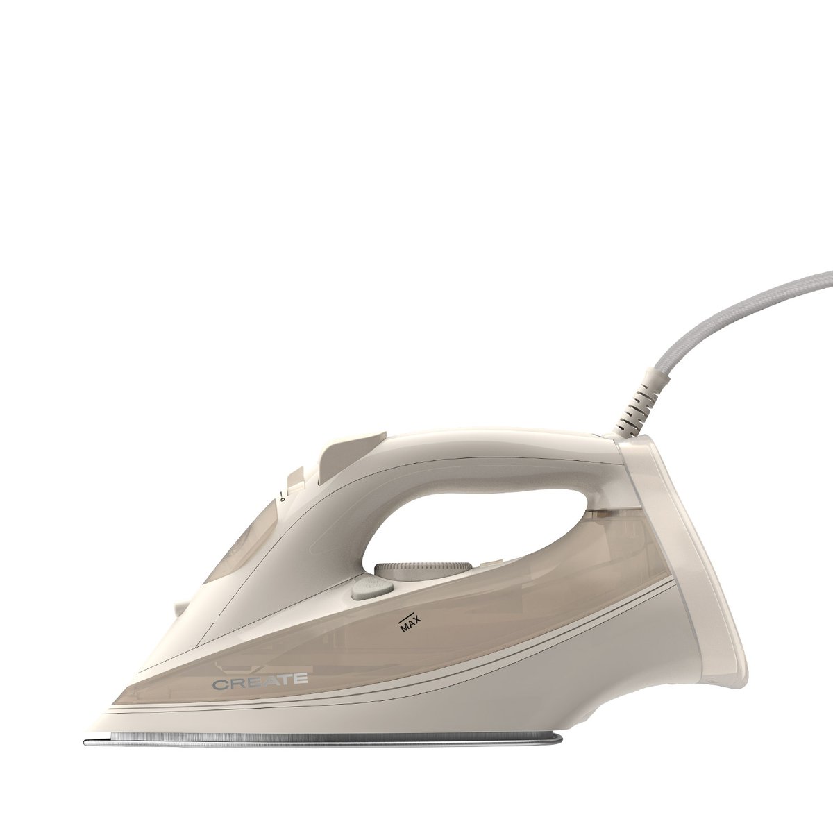 Fer à vapeur IRON FLAT blanc cassé, CREATE