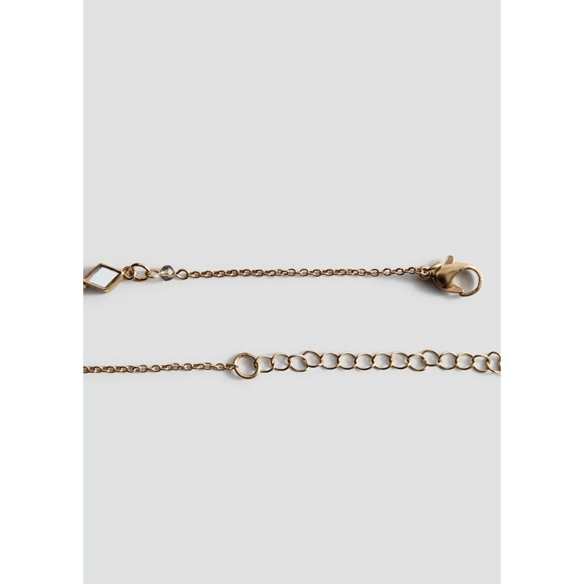 Collier à pendentif cristal or, MANGO