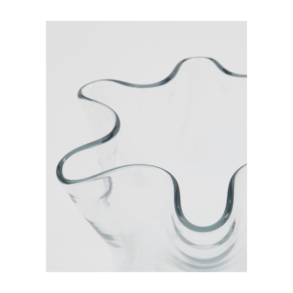 Vase Plis transparent, HOUSE DOCTOR
