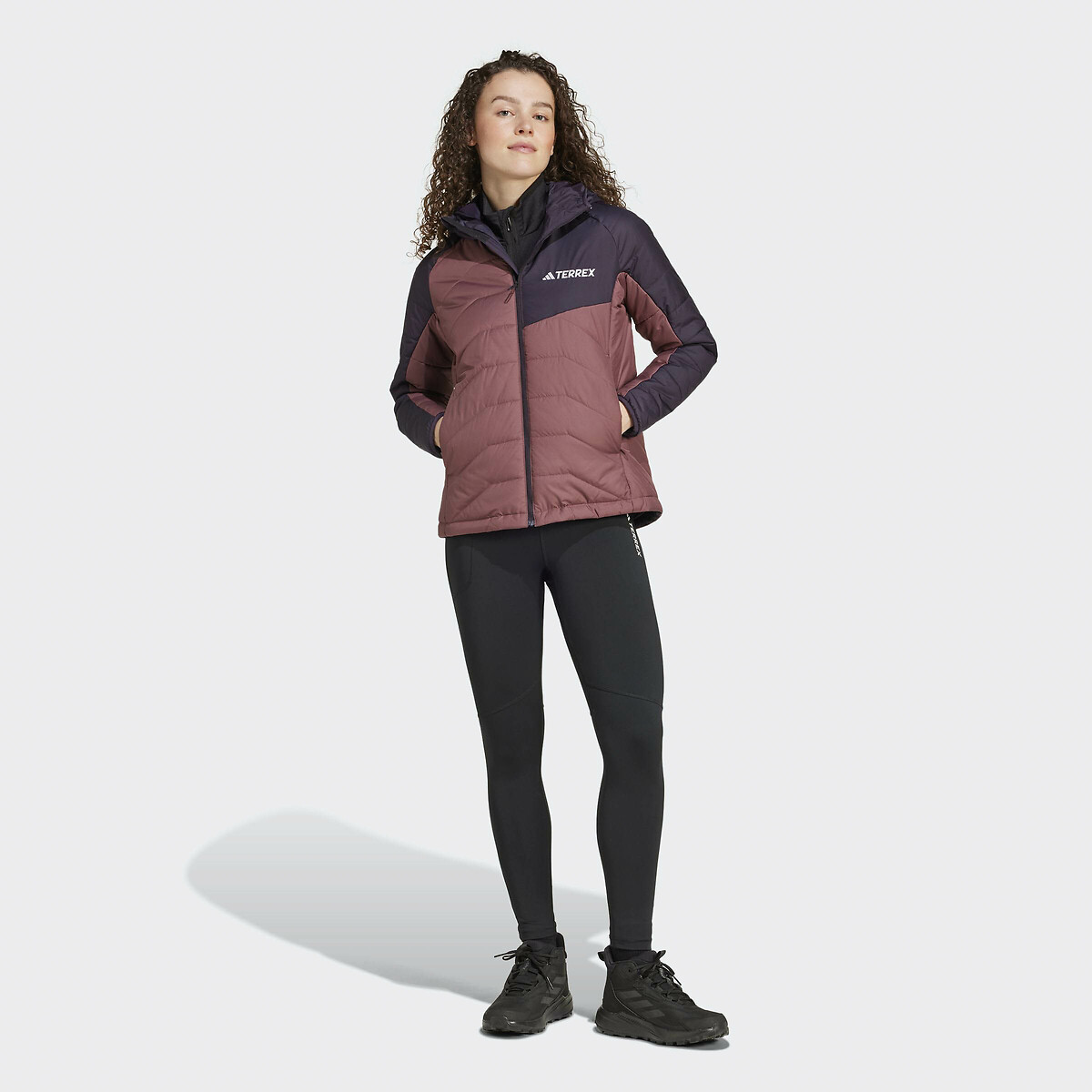 Veste de randonnée TERREX MULTI à capuche violet, adidas Performance