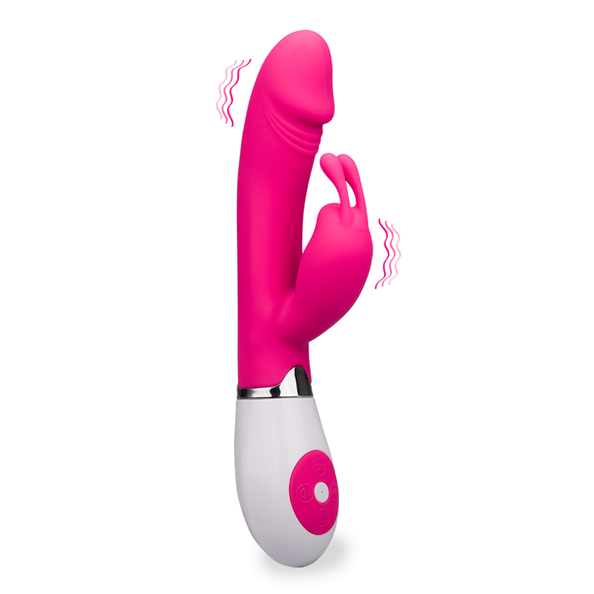 Vibro gode rabbit commande vocale rose, LOVE AND VIBES